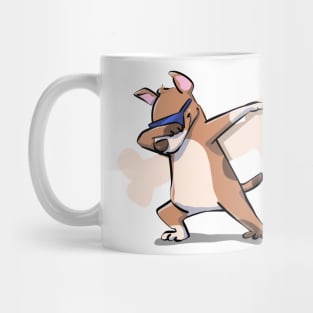 Funny Dabbing Dancing Dog Pet Mug